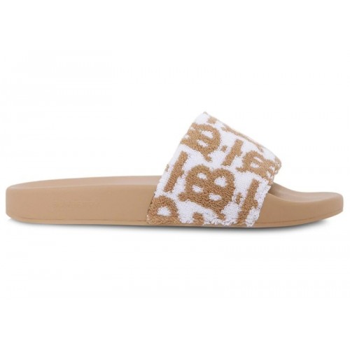 Burberry Monogram Furley Slide Beige (W) - женская сетка размеров