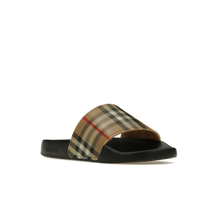 Burberry Check Print Slides Archive Beige (W) - женская сетка размеров Burberry Check Print Slides Archive Beige (W) - женская сетка размеров