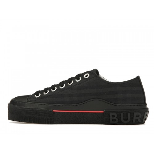 Burberry Vintage Check Canvas Low-Top Sneaker Dark Charcoal - мужская сетка размеров