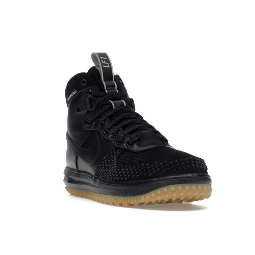 Кроссы Nike Lunar Force 1 Duckboot Black Gum - мужская сетка размеров