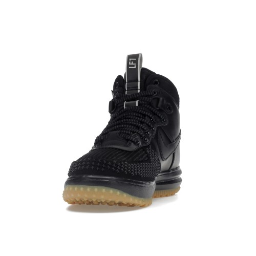 Кроссы Nike Lunar Force 1 Duckboot Black Gum - мужская сетка размеров