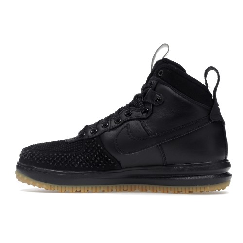 Кроссы Nike Lunar Force 1 Duckboot Black Gum - мужская сетка размеров