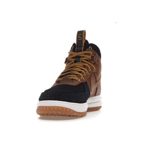 Кроссы Nike Lunar Force 1 High Duckboot Ale Brown Black - мужская сетка размеров