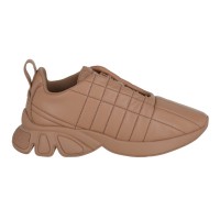 Женские Burberry Quilted Leather Sneaker Light Beige (W)