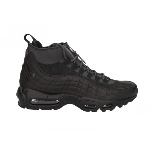 Кроссы Nike Air Max 95 Sneakerboot Black Anthracite - мужская сетка размеров