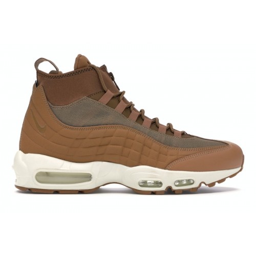 Кроссы Nike Air Max 95 Sneakerboot Flax (2017) - мужская сетка размеров