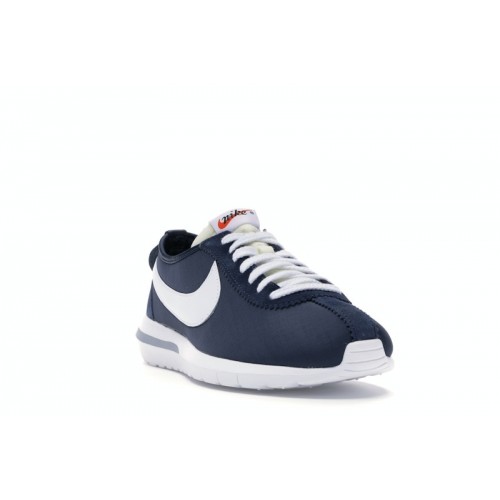Кроссы Nike Roshe Run Fragment Cortez Obsidian - мужская сетка размеров
