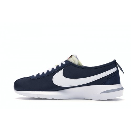 Кроссы Nike Roshe Run Fragment Cortez Obsidian - мужская сетка размеров