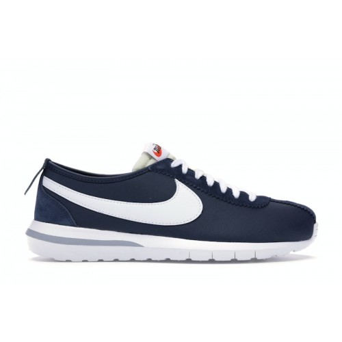 Кроссы Nike Roshe Run Fragment Cortez Obsidian - мужская сетка размеров