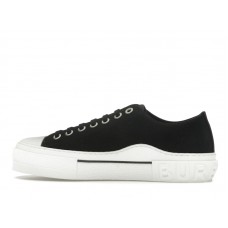 Burberry Jack Low Top Black Canvas