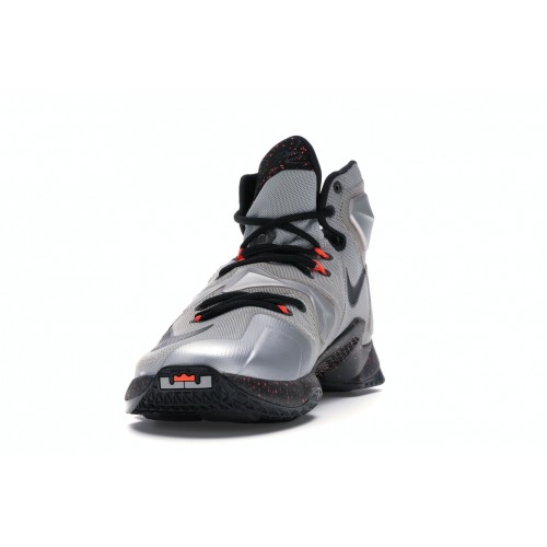 Кроссы Nike LeBron 13 Lava - мужская сетка размеров