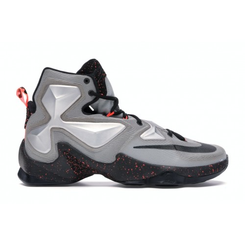Кроссы Nike LeBron 13 Lava - мужская сетка размеров