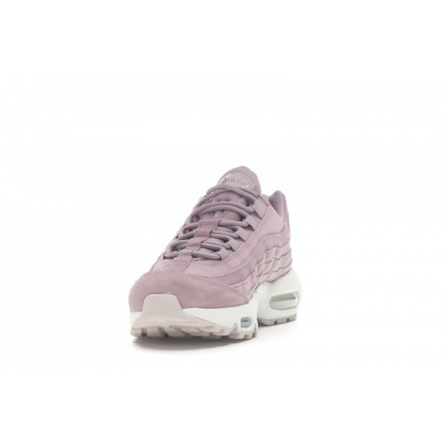 Кроссы Nike Air Max 95 Plum Chalk (W) - женская сетка размеров