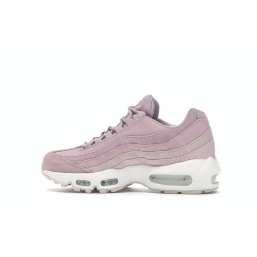 Кроссы Nike Air Max 95 Plum Chalk (W) - женская сетка размеров