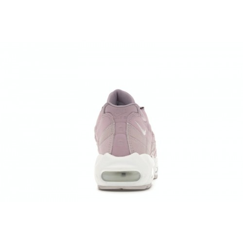 Кроссы Nike Air Max 95 Plum Chalk (W) - женская сетка размеров