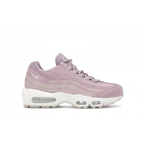 Кроссы Nike Air Max 95 Plum Chalk (W) - женская сетка размеров