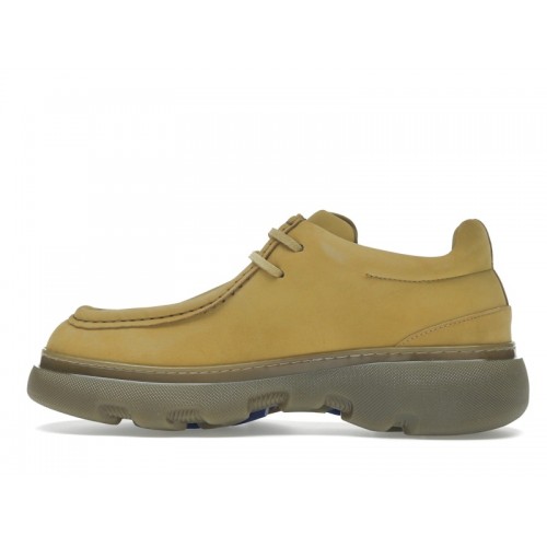 Burberry Creeper Suede Derby Yellow - мужская сетка размеров