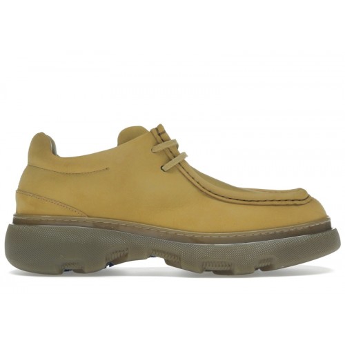Burberry Creeper Suede Derby Yellow - мужская сетка размеров