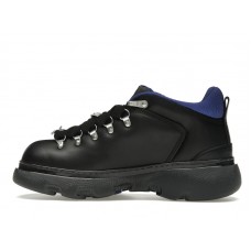 Burberry Leather Trek Boot Black