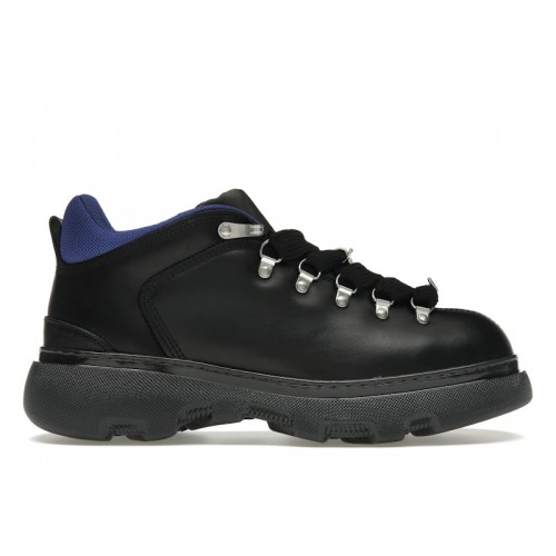 Burberry Leather Trek Boot Black