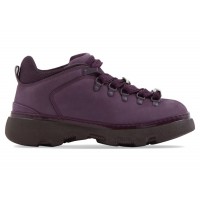 Burberry Nubuck Trek Boot Purple