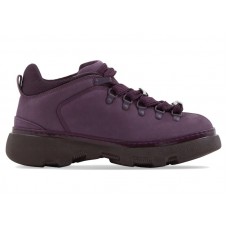 Burberry Nubuck Trek Boot Purple