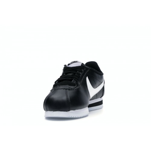 Кроссы Nike Classic Cortez Black White (W) - женская сетка размеров