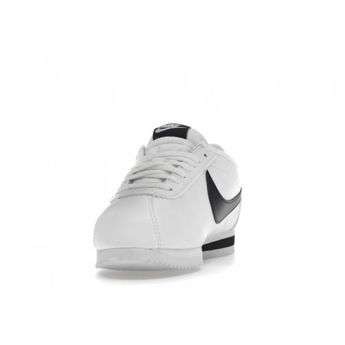 Кроссы Nike Classic Cortez White Black (W) - женская сетка размеров