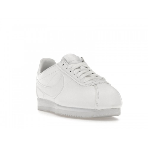 Nike Classic Cortez Leather White (W) - женская сетка размеров