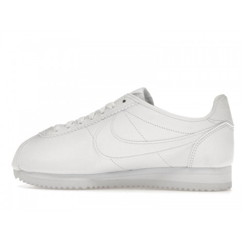 Nike Classic Cortez Leather White (W) - женская сетка размеров