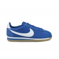 Nike Classic Cortez Nylon Gym Blue White Gum Light Brown