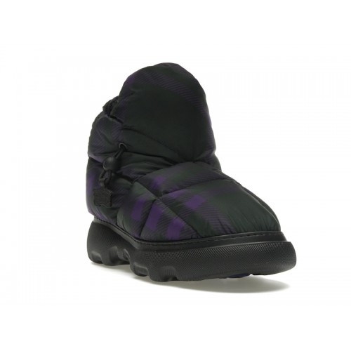 Burberry Check Pillow Boot Black Purple - мужская сетка размеров