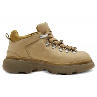Женские Burberry Leather Trek Boot Beige (W)