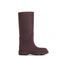 Женские Burberry Marsh Rain High Boots Burgundy (W)