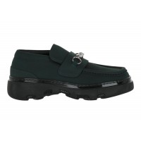 Burberry Creeper Clamp Loafers Green
