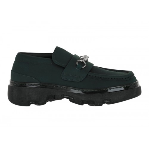 Burberry Creeper Clamp Loafers Green - мужская сетка размеров