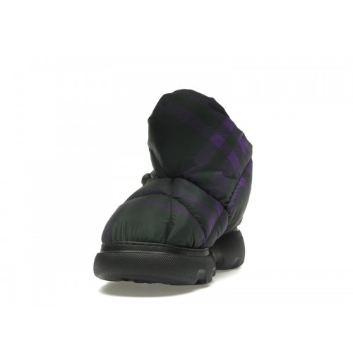 Burberry Check Pillow Boot Black Purple (W) - женская сетка размеров