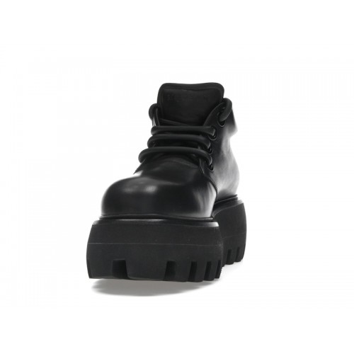 Alexander McQueen Platform Boots Black - мужская сетка размеров