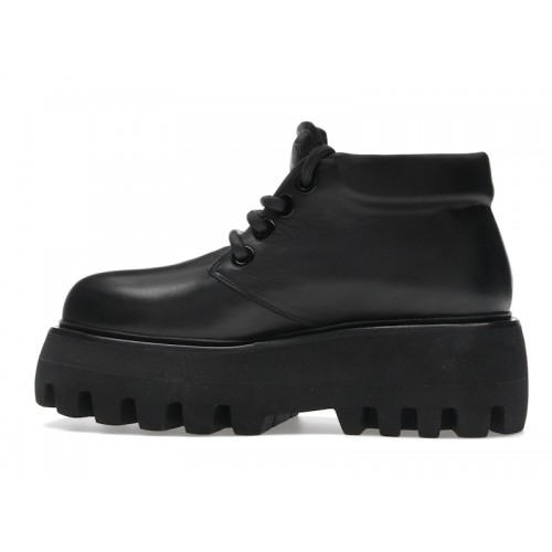 Alexander McQueen Platform Boots Black - мужская сетка размеров