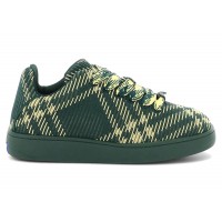 Burberry Check Knit Box Sneaker Green