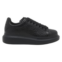 Женские Alexander McQueen Oversized Black Grain Leather (W)