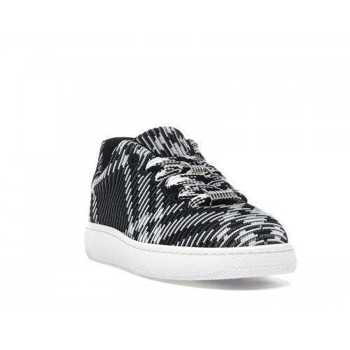 Burberry Check Knit Box Sneaker Black - мужская сетка размеров