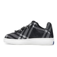 Burberry Check Knit Box Sneaker Black White