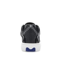 Burberry Check Knit Box Sneaker Black White