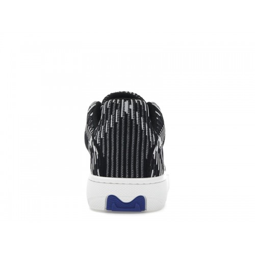 Burberry Check Knit Box Sneaker Black - мужская сетка размеров