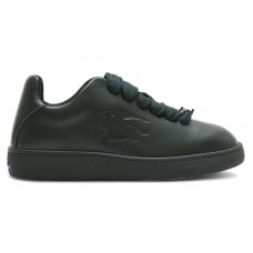 Burberry Leather Box Sneaker Dark Green