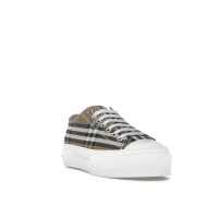 Женские Burberry Low Top House Check Sneaker Taupe Brown (W)