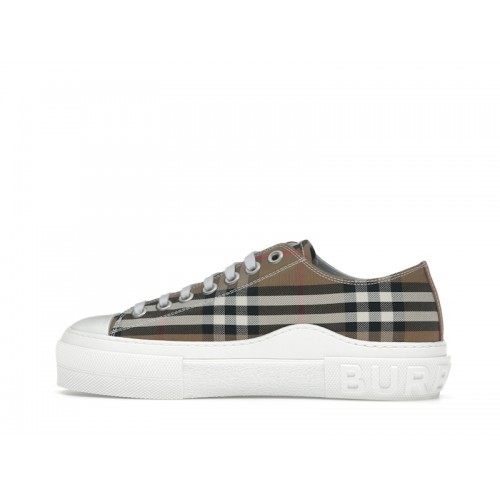 Burberry Low Top House Check Sneaker Taupe Brown (W) - женская сетка размеров