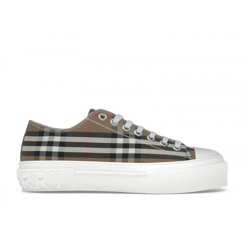 Burberry Low Top House Check Sneaker Taupe Brown (W) - женская сетка размеров