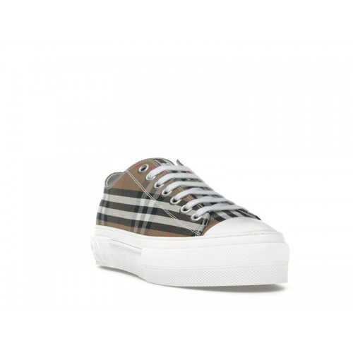 Burberry Low Top House Check Sneaker Taupe Brown - мужская сетка размеров
